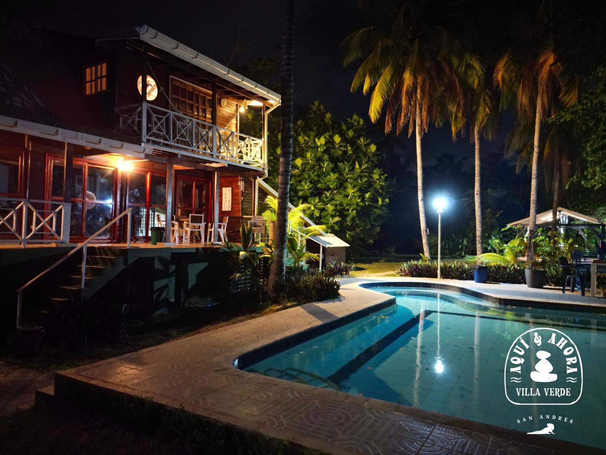 Aqui Ahora At Villa Verde San Andrés Kültér fotó
