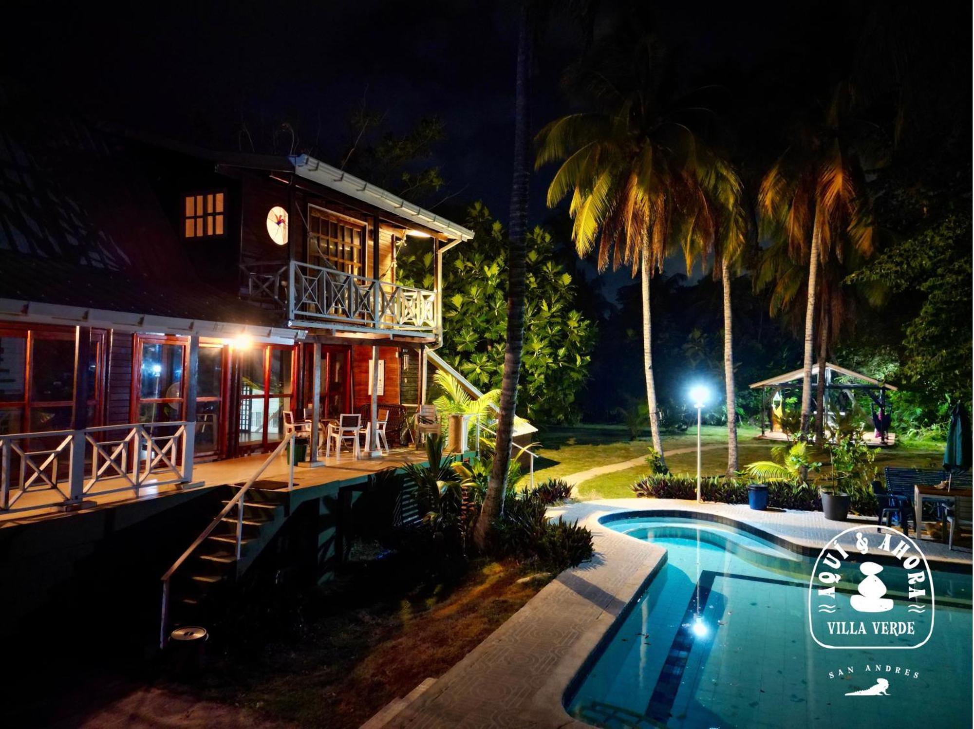 Aqui Ahora At Villa Verde San Andrés Kültér fotó