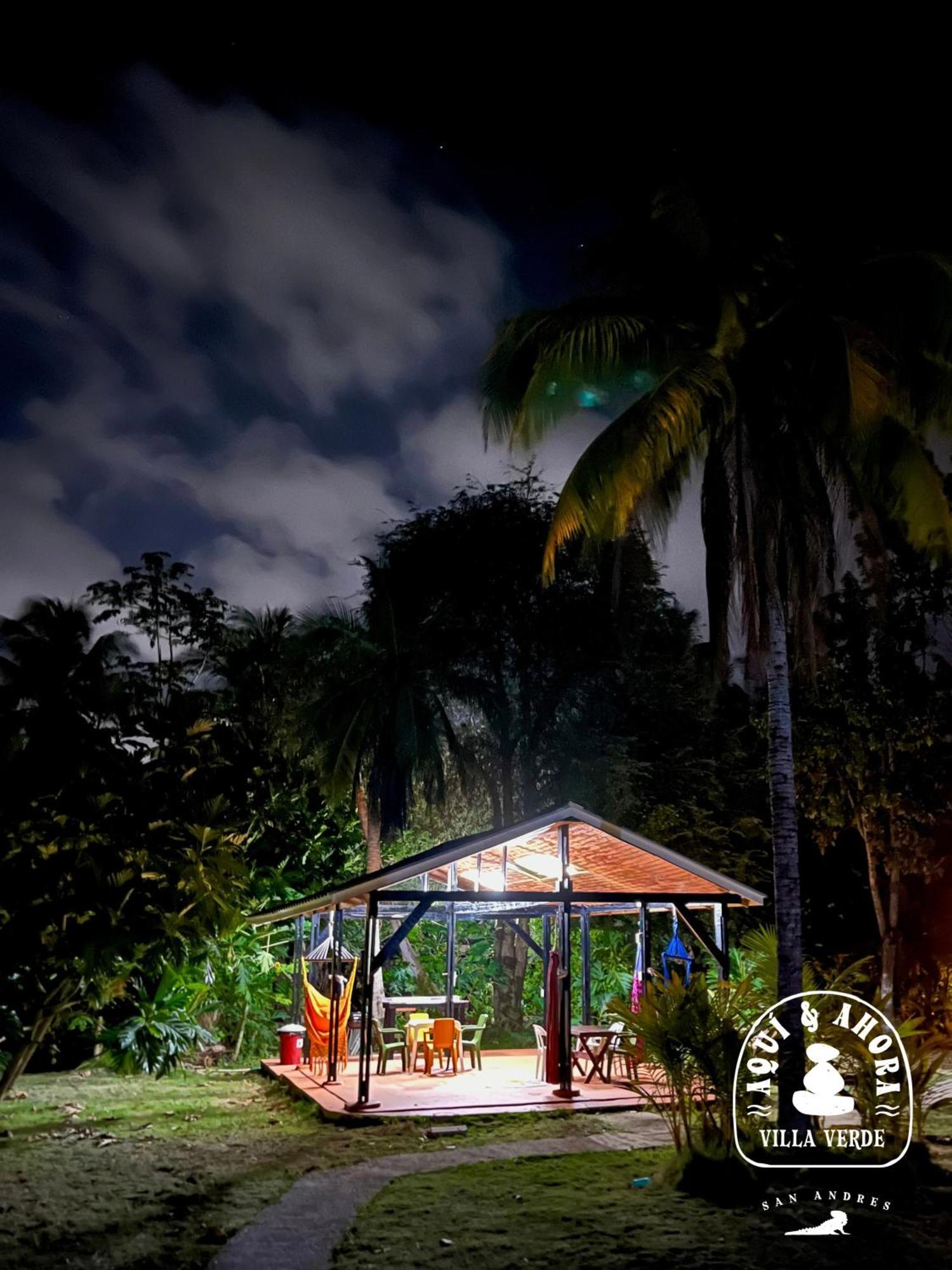Aqui Ahora At Villa Verde San Andrés Kültér fotó