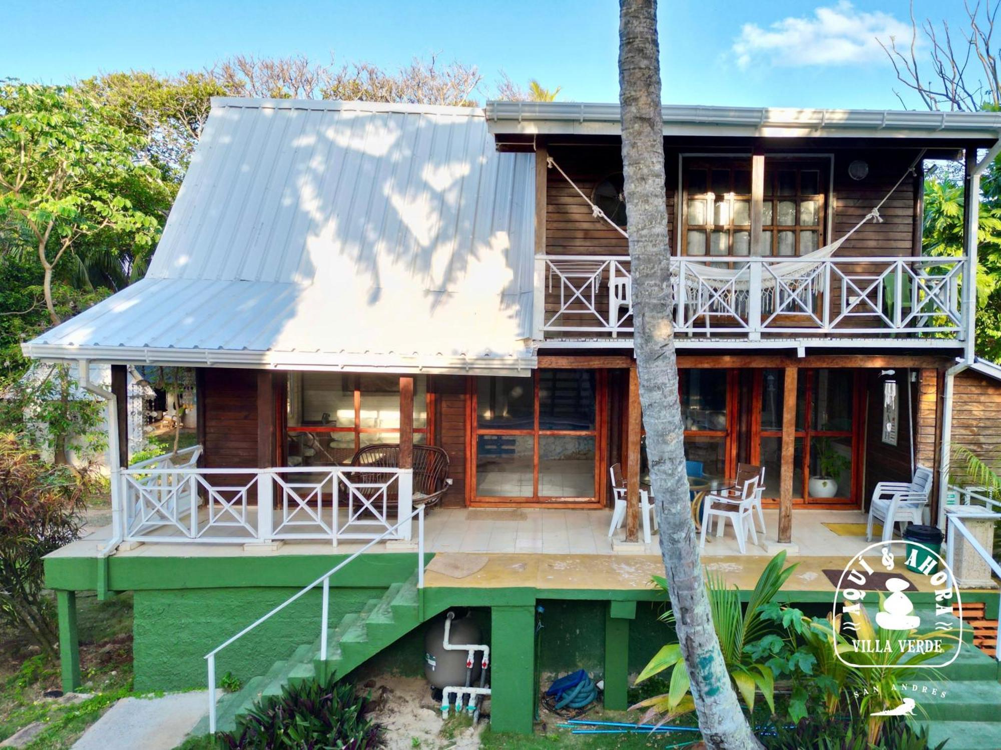 Aqui Ahora At Villa Verde San Andrés Kültér fotó