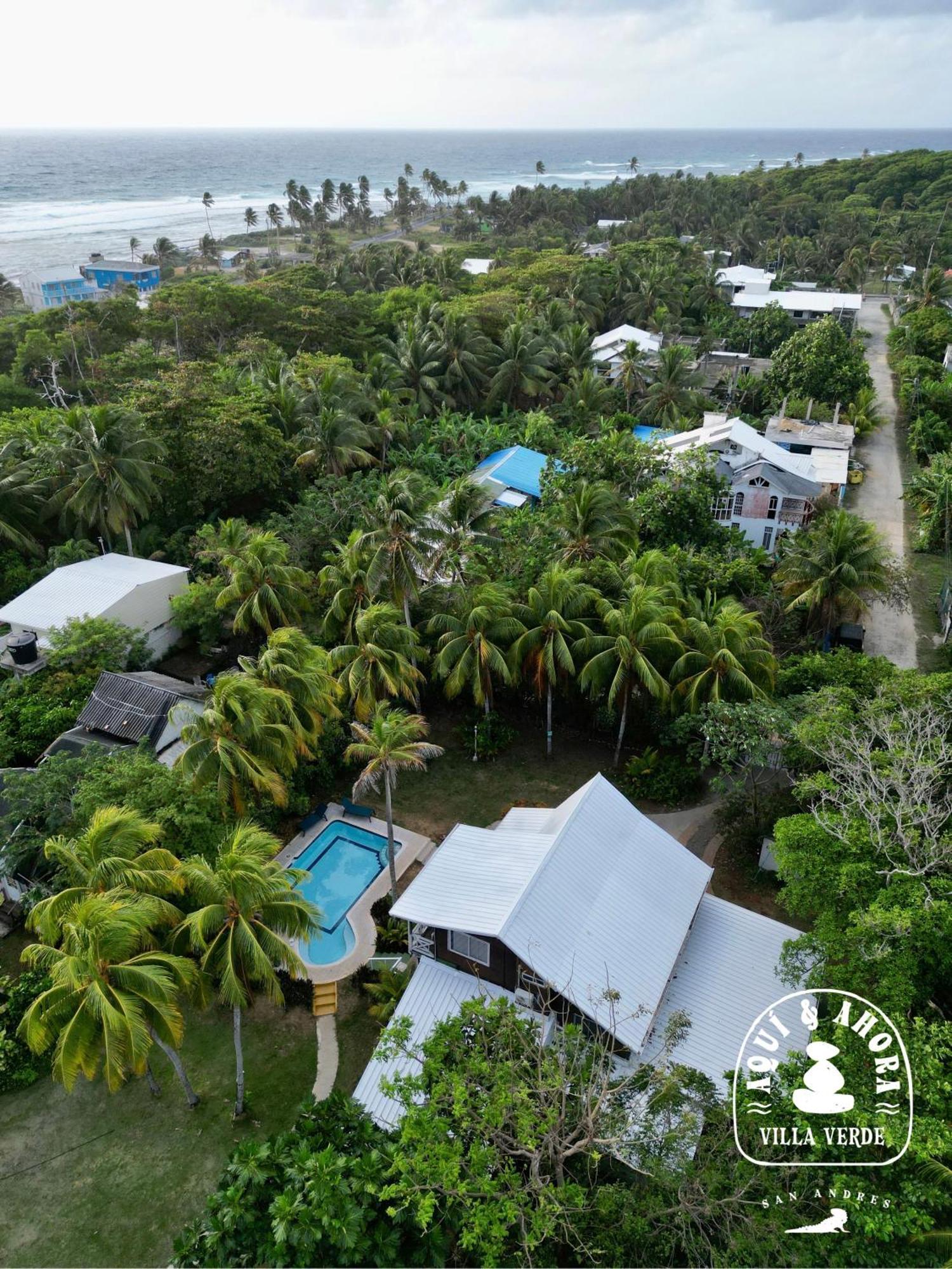 Aqui Ahora At Villa Verde San Andrés Kültér fotó