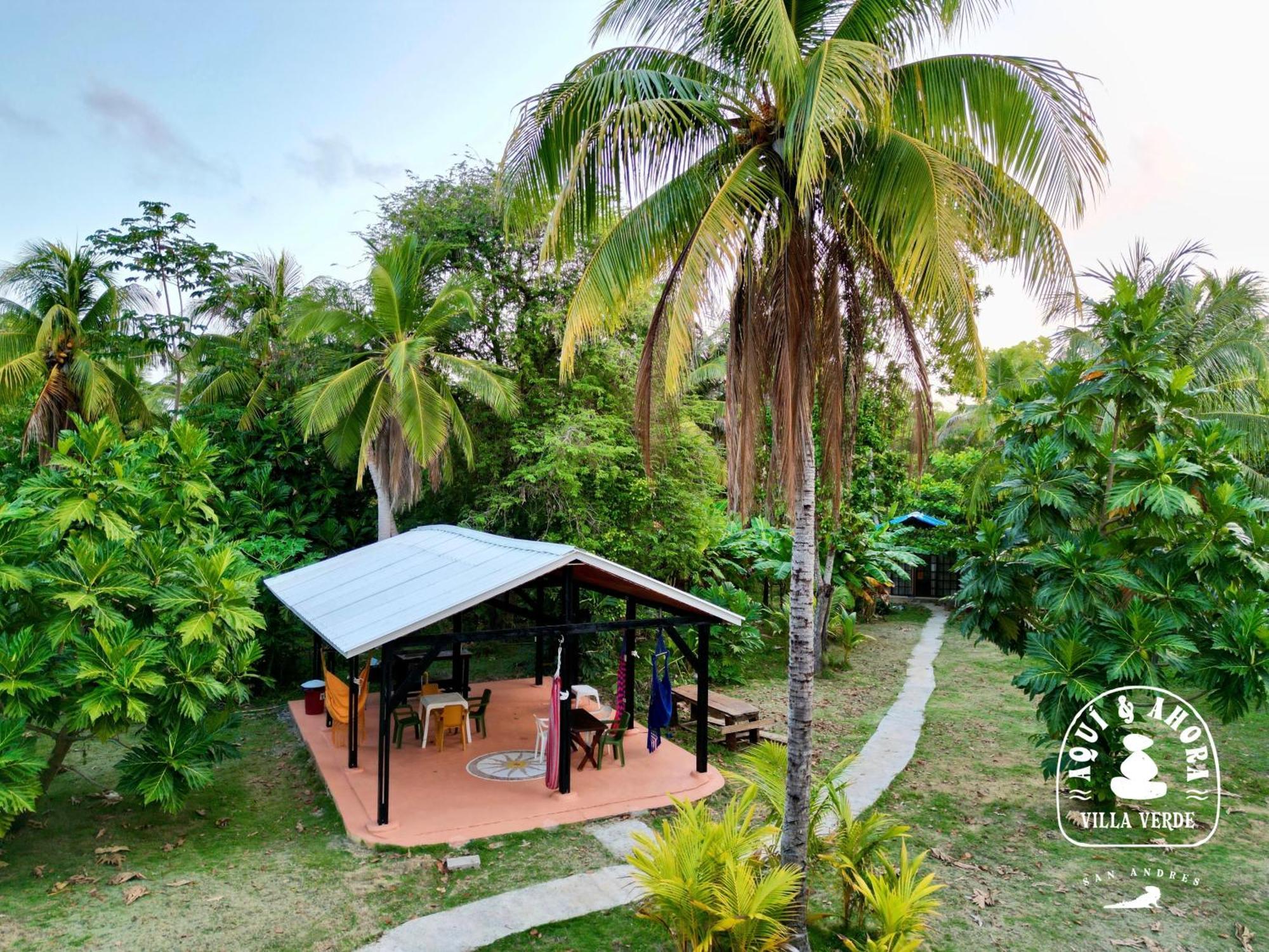 Aqui Ahora At Villa Verde San Andrés Kültér fotó