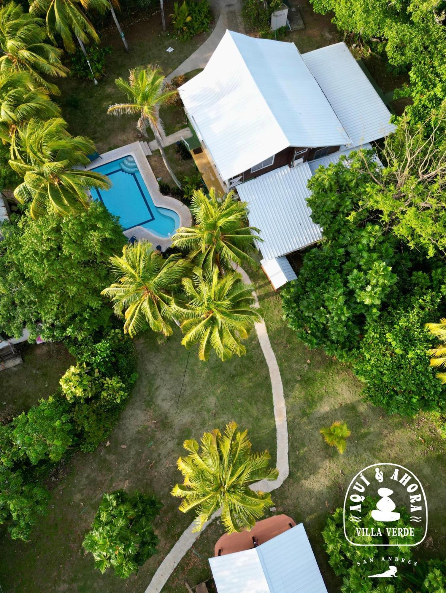 Aqui Ahora At Villa Verde San Andrés Kültér fotó